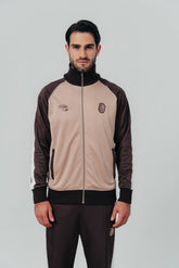 B43-9010 - BROWN TRACKSUIT JACKET