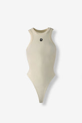 BD5-1010 - SLEEVELESS IVORY BODYSUIT