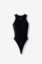 BD5-1100 - SLEEVELESS BLACK BODYSUIT