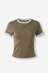 C8M-9022 - SHORT SLEEVE RED WINE TOP