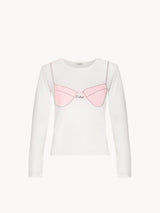 CELEIT BIKINI LONG SLEEVE PINK