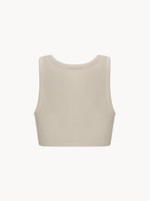 CEMBOSSCROPTOPIVORY - CELEIT EMBOSSING CROP TOP IVORY
