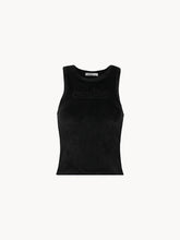 CELEIT EMBOSSING TANK TOP BLACK