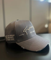 CENTRAL PARK 035 - GORRA GRIS DESGASTES