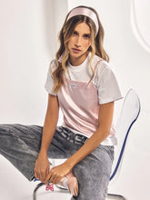 CSATINTEEPINK - CELEIT SATIN TEE PINK