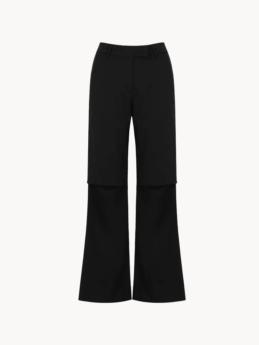 CELĒIT CUTOUT PANT BLACK