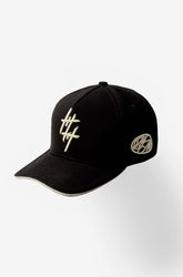 Gorra Basica Negra-Beige