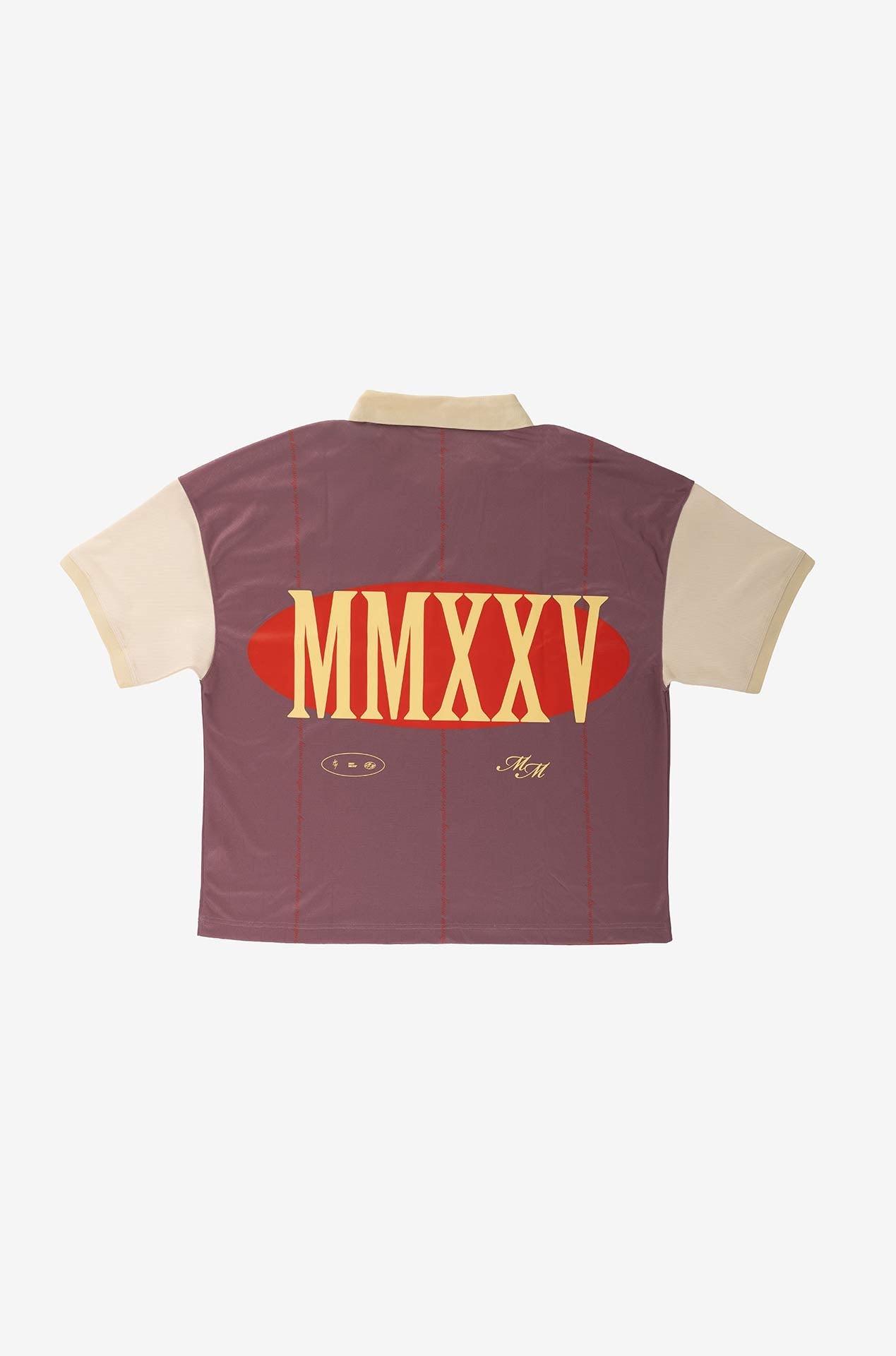 POLO FOOTBALL VINO-ROJO