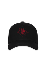 SHERIFF BLACK & RED CAP