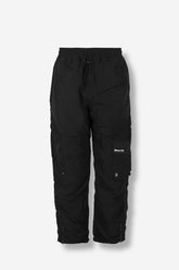 JG3-1100 - BLACK WINDBREAKER JOGGER
