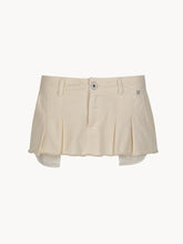 CMINISKIRTIVORY - CELEIT MINI SKIRT IVORY