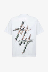 CWQ9-RCAMO - CAMISETA BLANCA LOGO CAMO