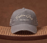 CENTRAL PARK 035 - GORRA GRIS DESGASTES