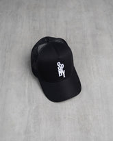 YONKERS033 - GORRA NEGRA LOGO BLANCO FRON