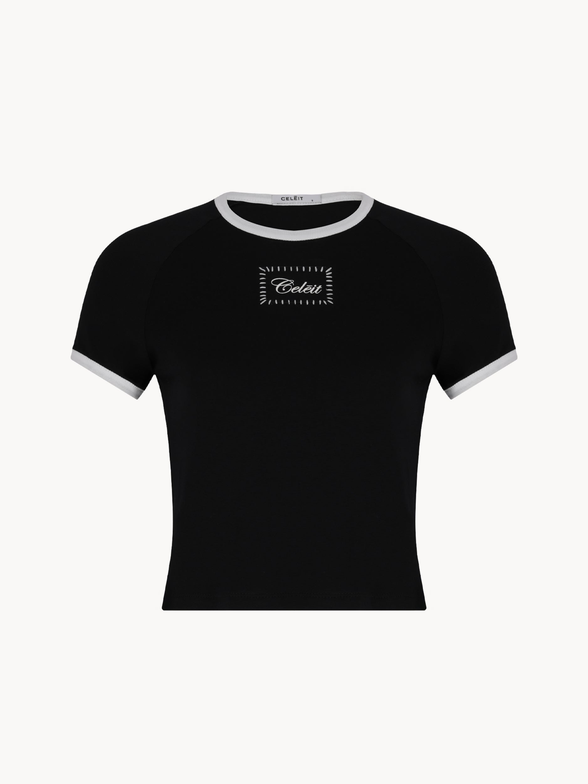 CELĒIT BABY TEE BLACK