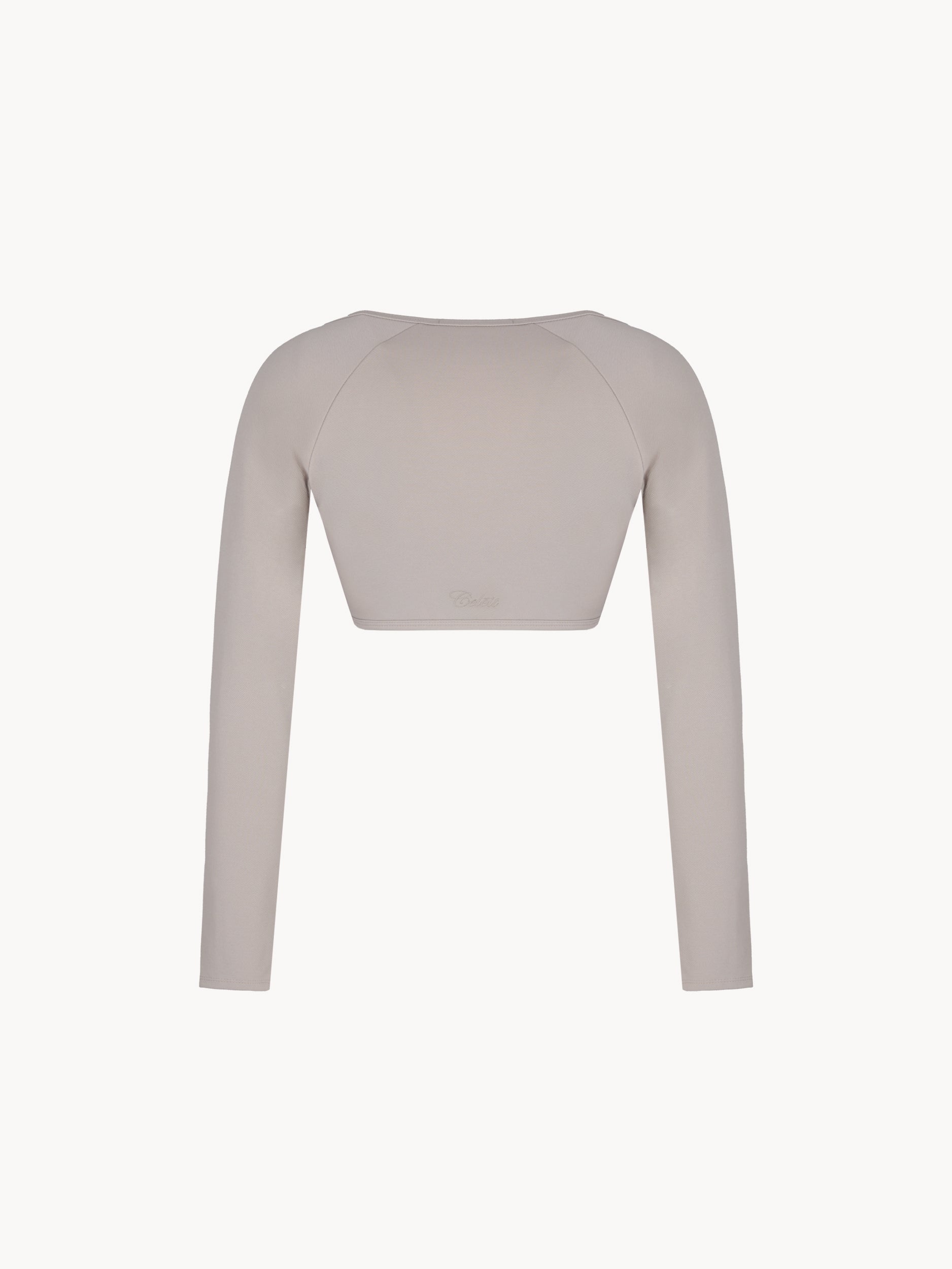 CELĒIT RAGLAN CROP SLEEVE BEIGE