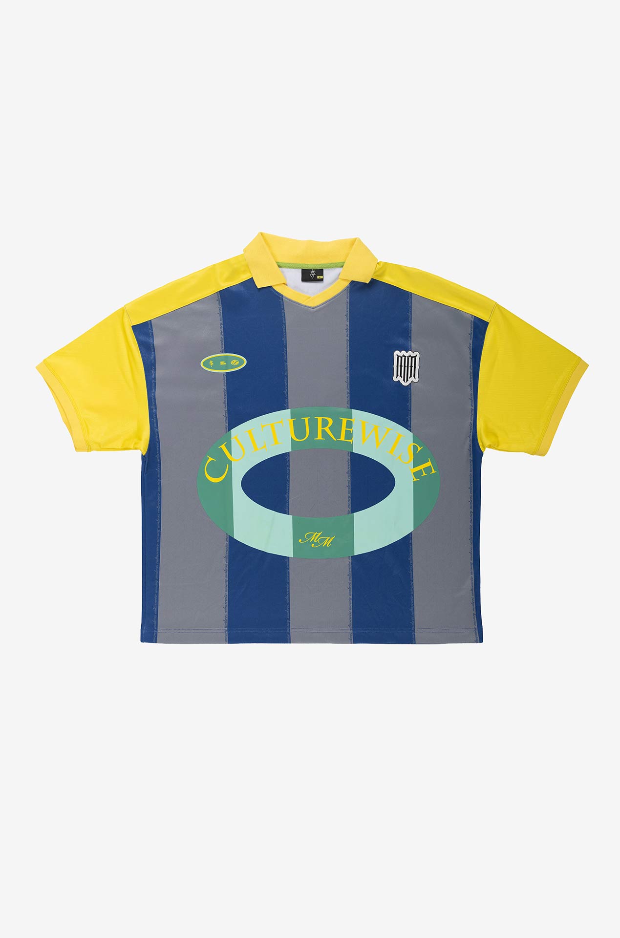 POLO FOOTBALL AZUL-AMARILLO