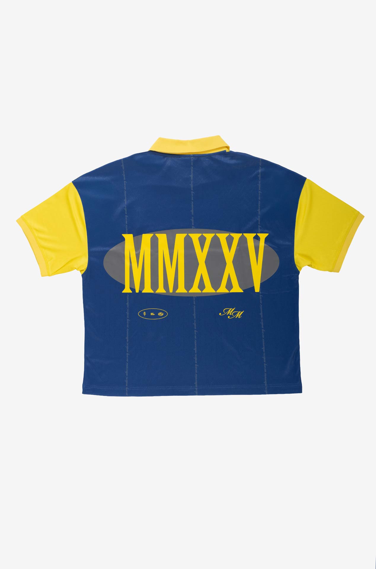 POLO FOOTBALL AZUL-AMARILLO
