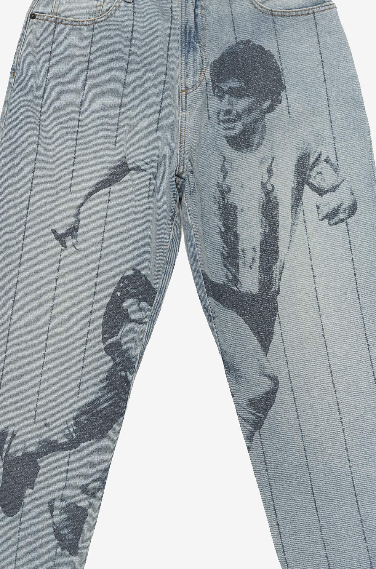 JEAN TAPERED FIT MARADONA AZUL
