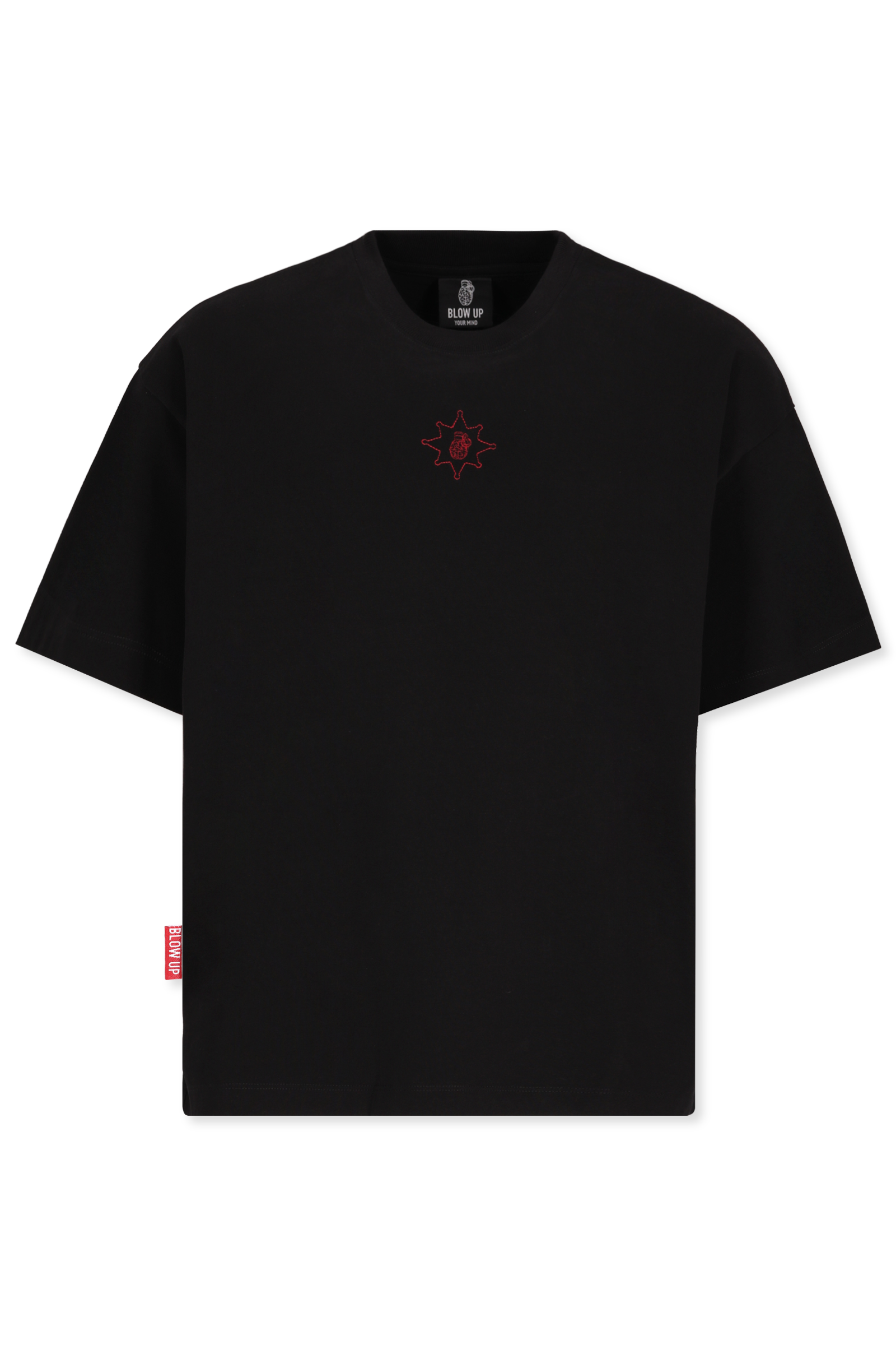 HIGH PEAKS REGULAR FIT BLACK  T-SHIRT