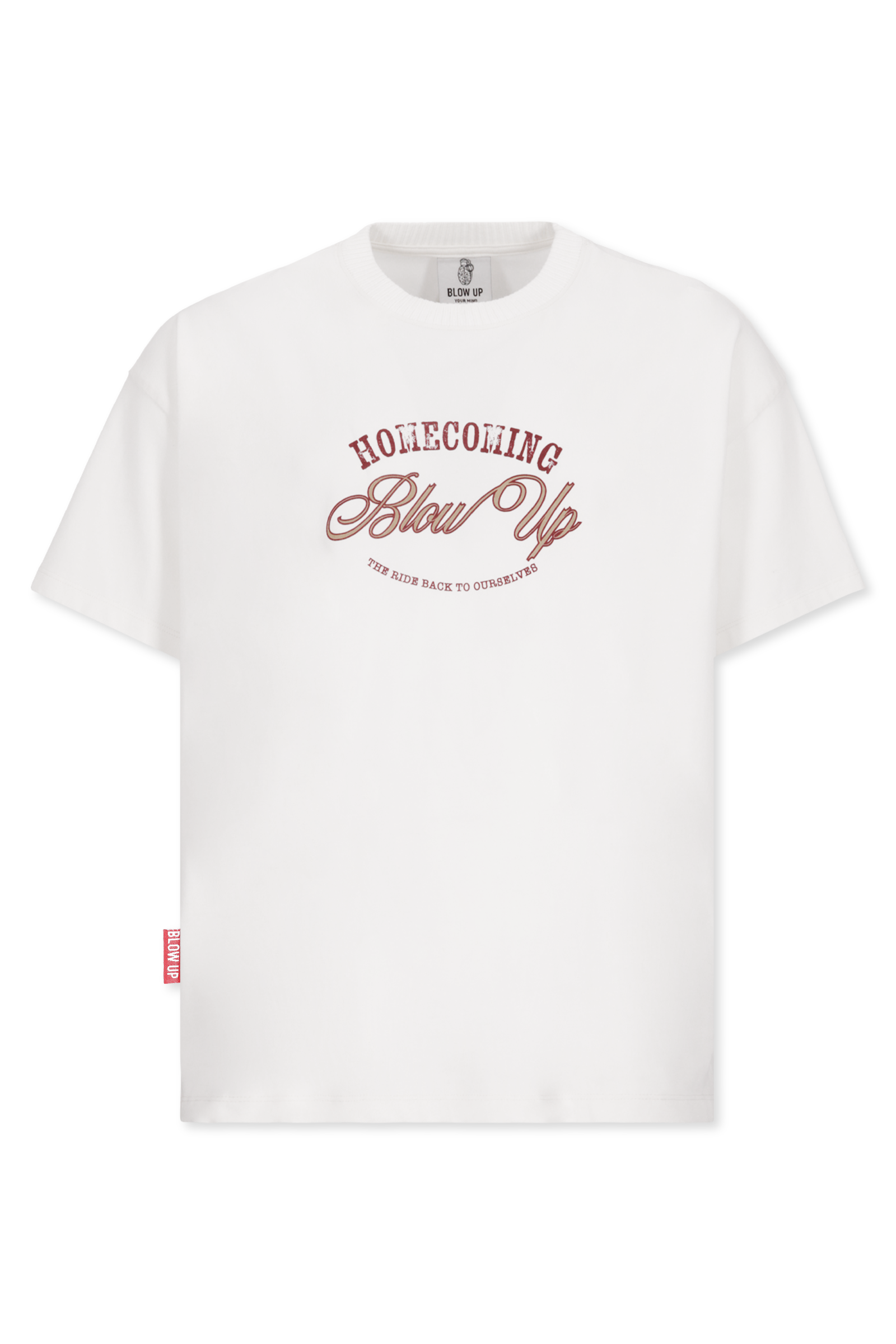 THE RIDE REGULAR FIT IVORY T-SHIRT