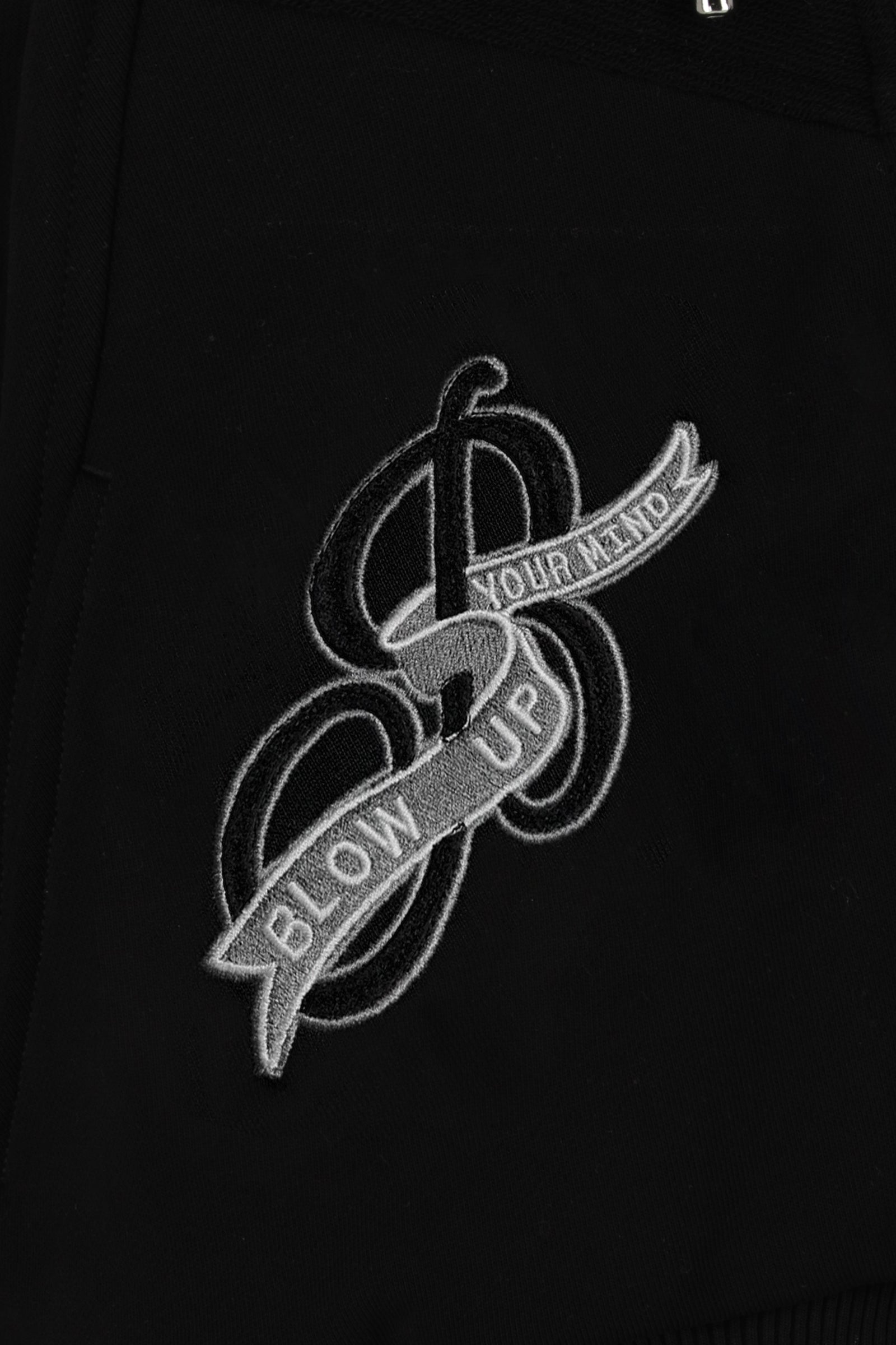 B31-1100 - TIDE BLACK HOODIE