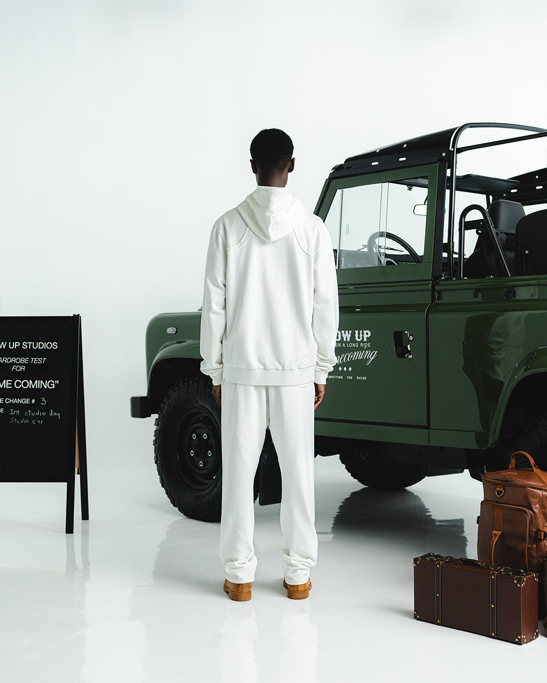 SD31-1010 - HOMECOMING IVORY SWEATPANT