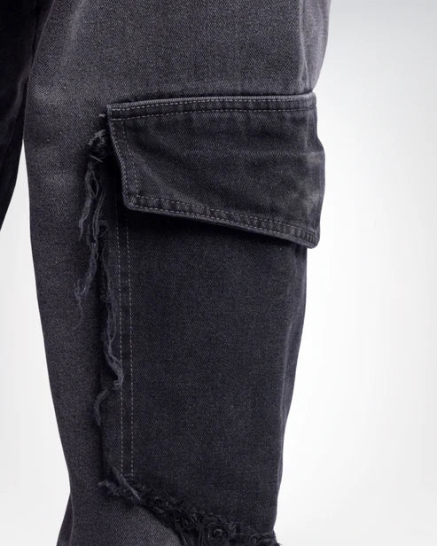 Hidden Washed Gray Jean