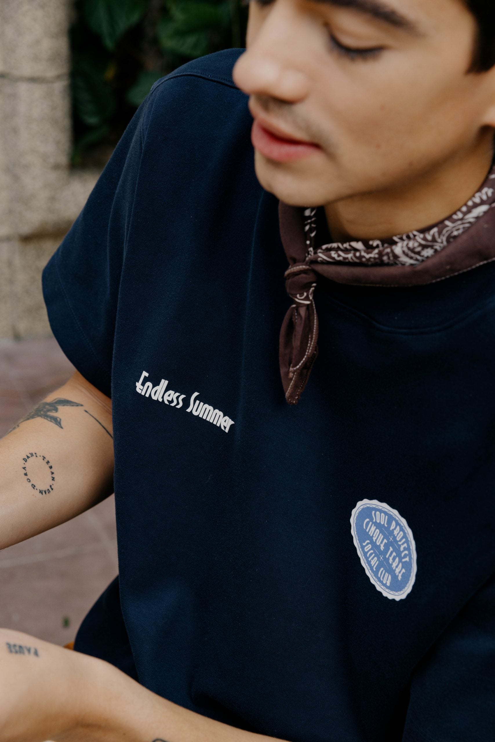 AMALFI 020 - Camiseta Azul Oscuro