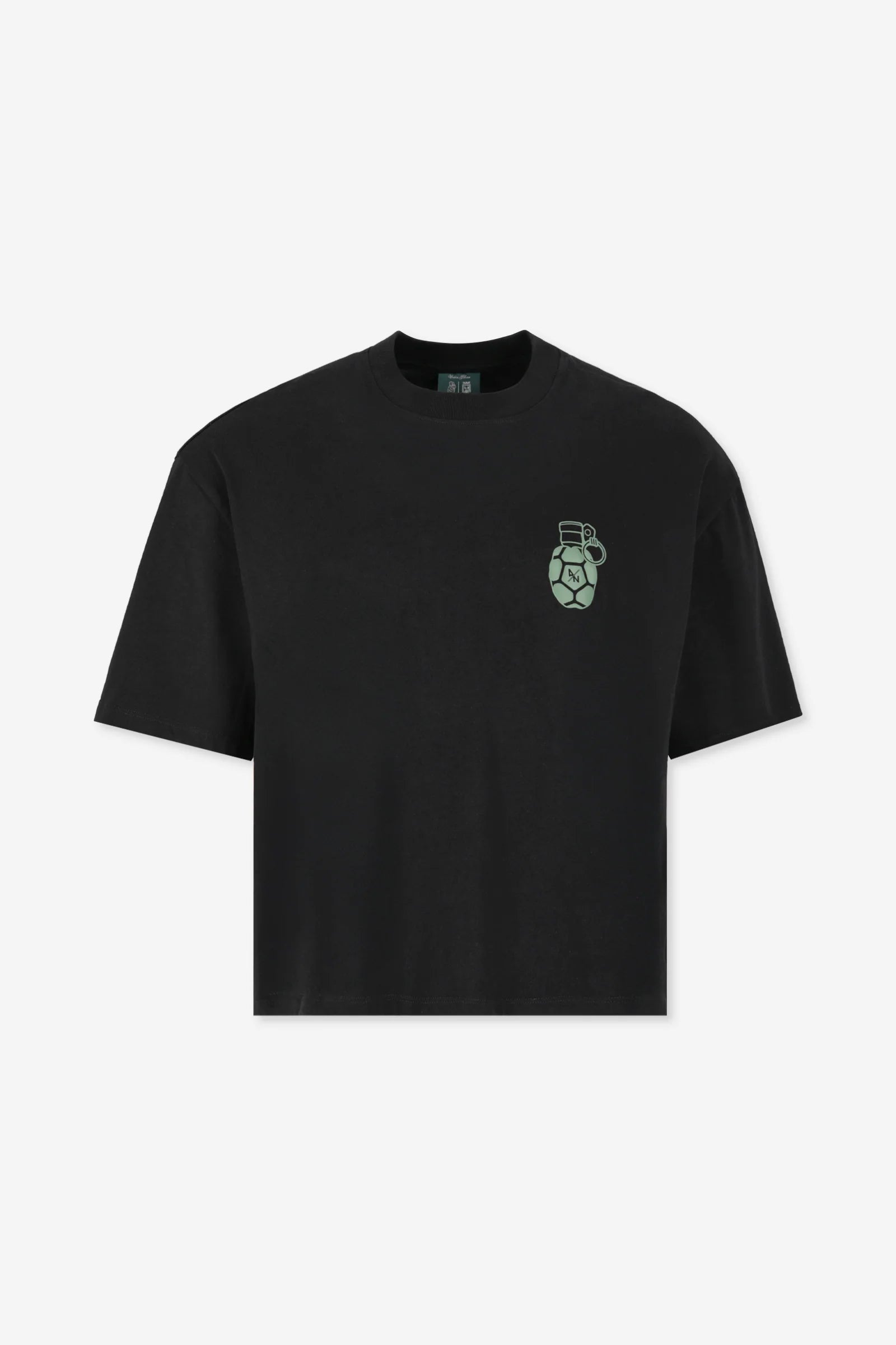 BOXY FIT BLACK T-SHIRT
