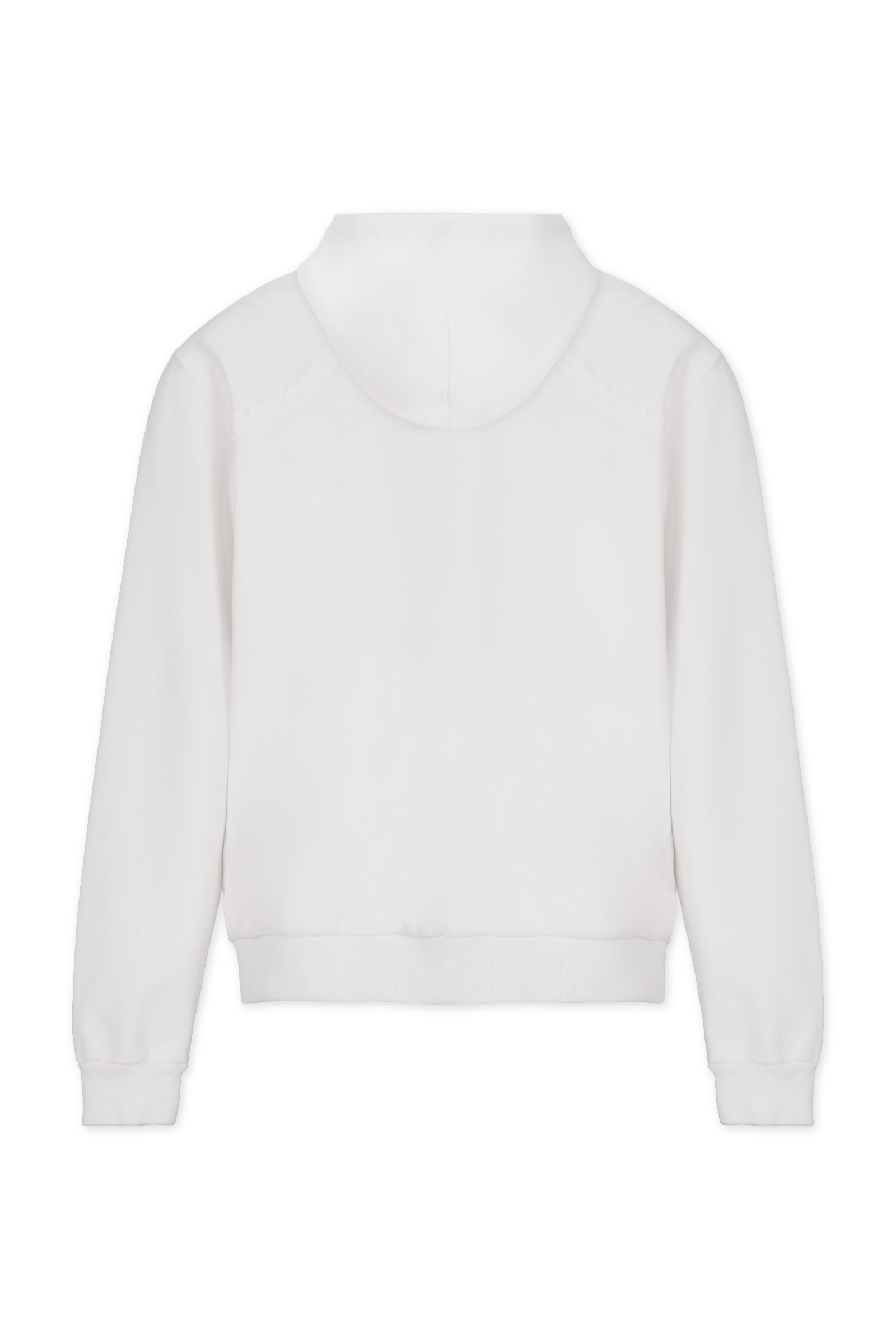 BADGE IVORY HOODIE