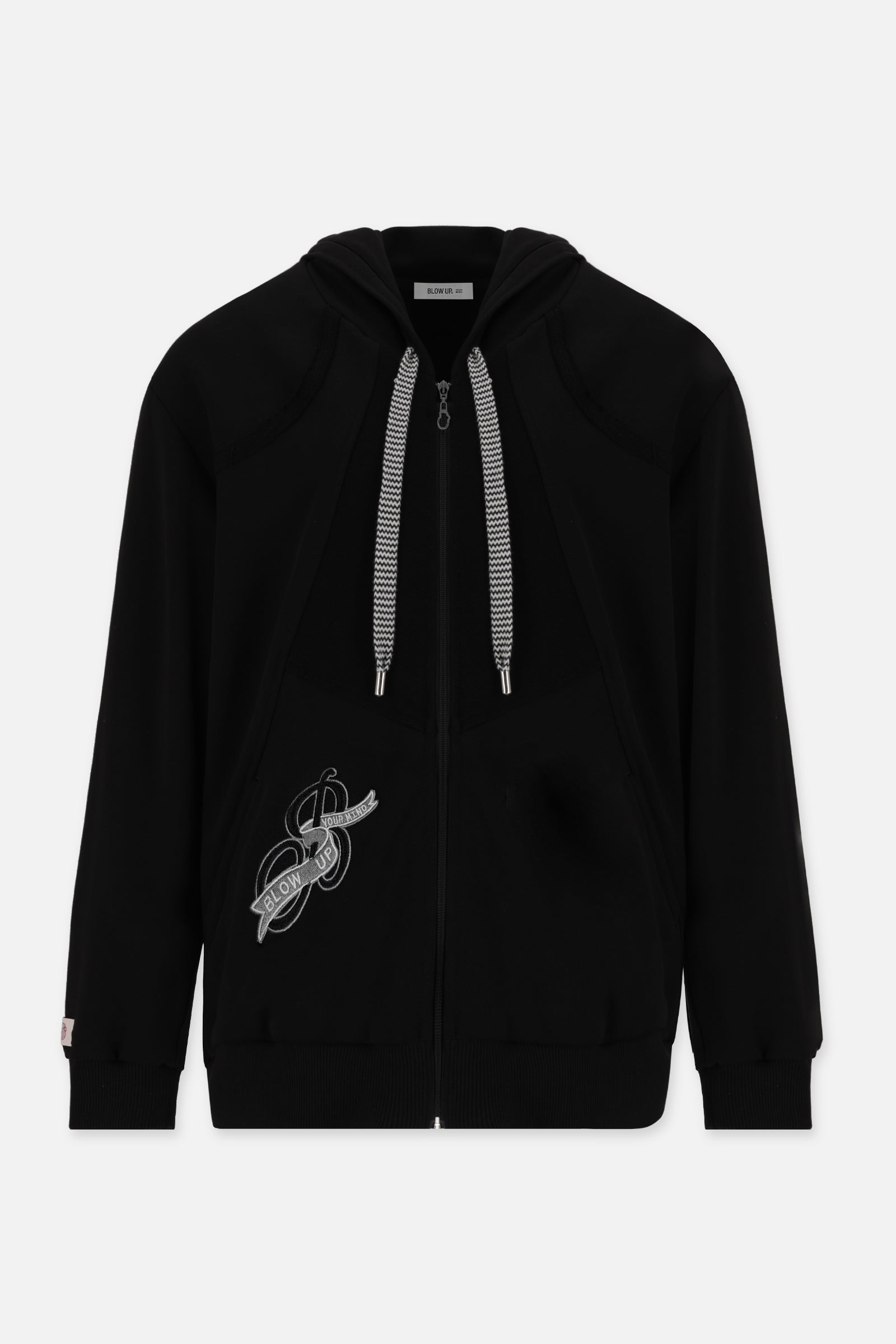 B31-1100 - TIDE BLACK HOODIE