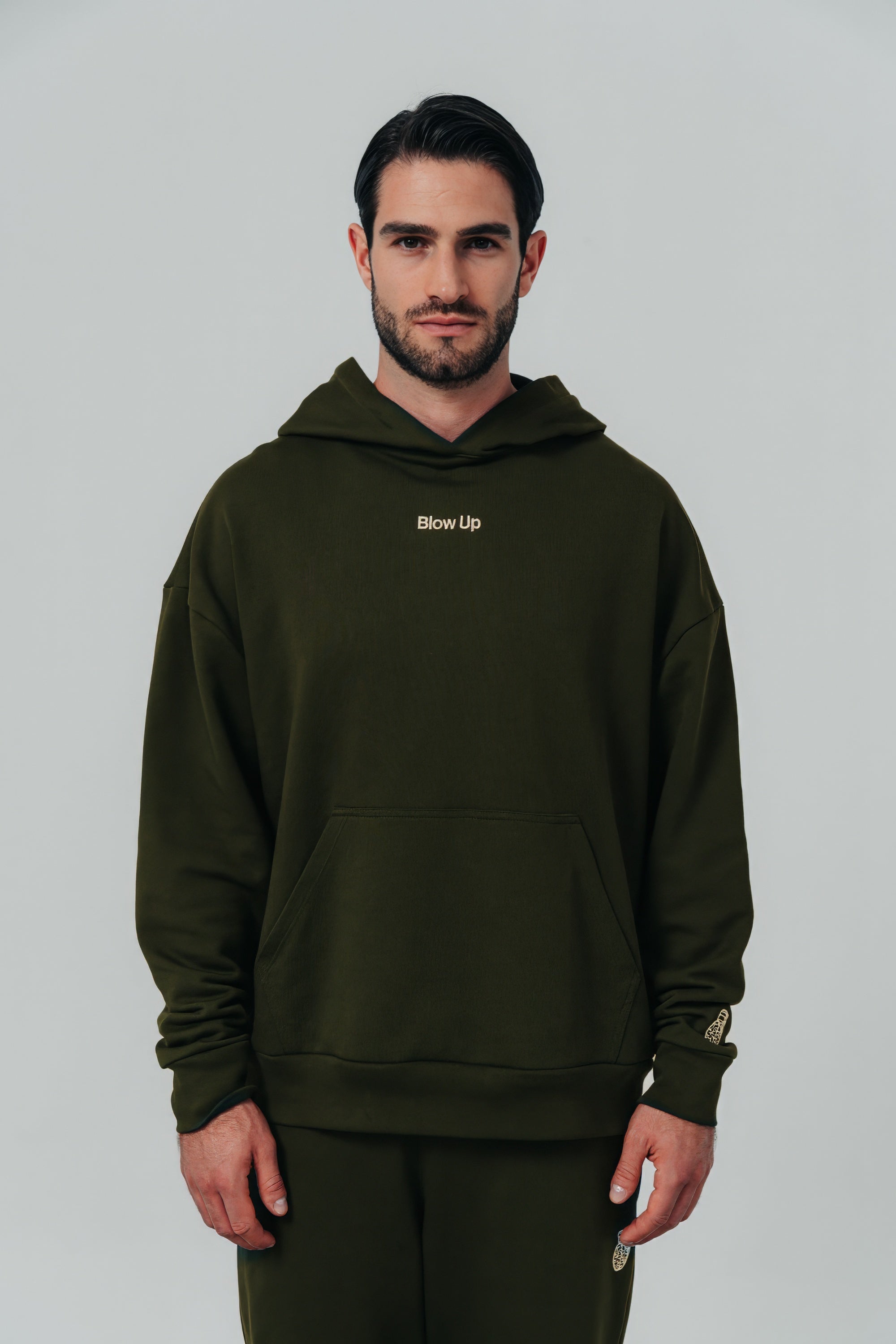 B33-7006 - GREEN HOODIE