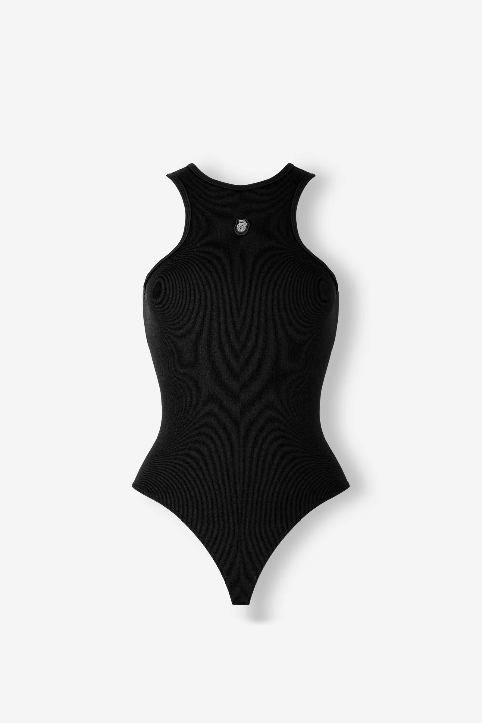 BD7-1100 - SLEEVELESS BLACK BODYSUIT