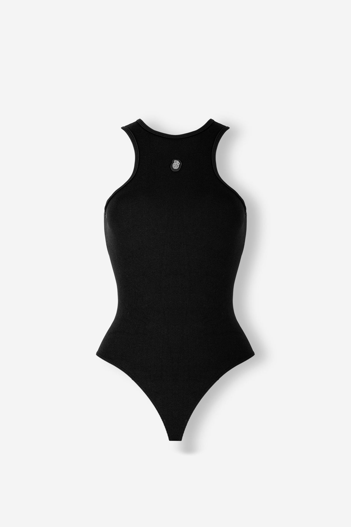 BD7-1100 - SLEEVELESS BLACK BODYSUIT