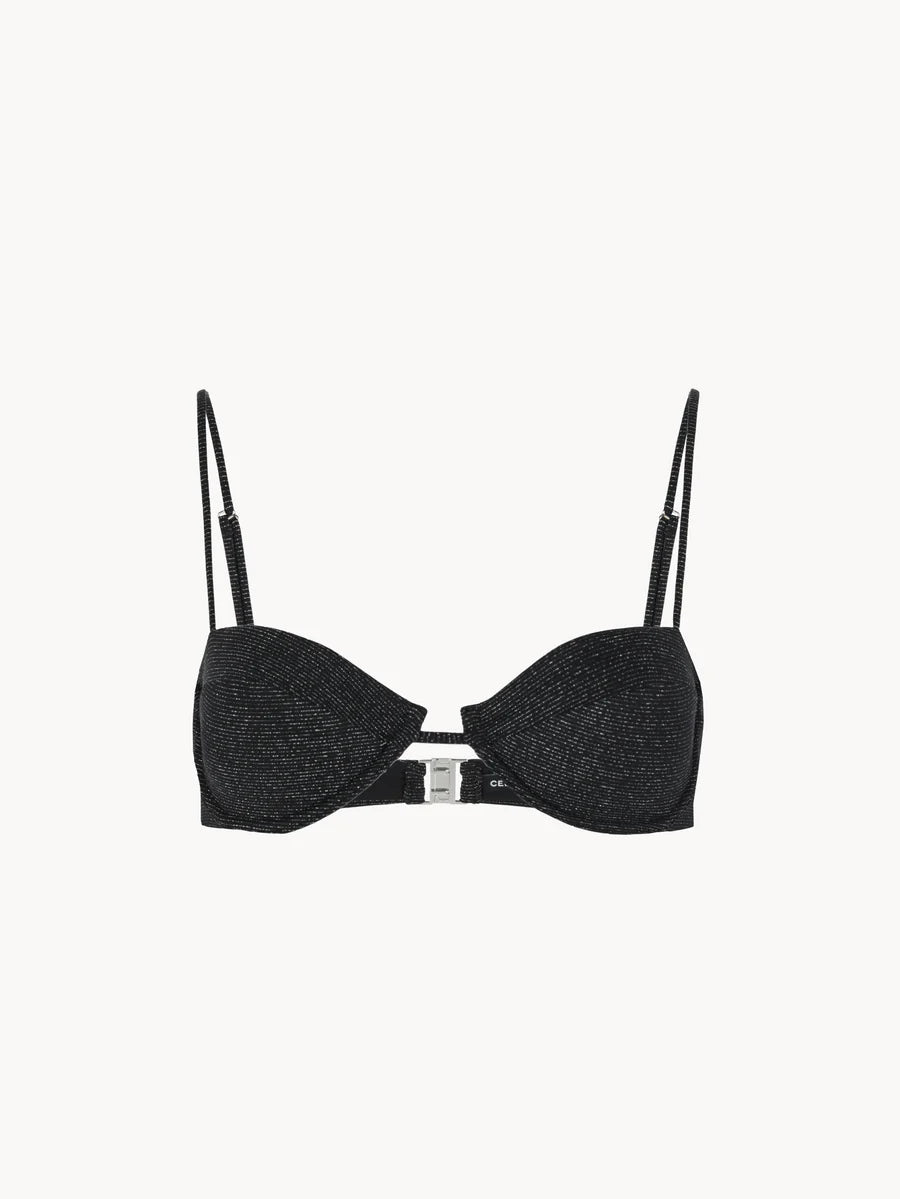 CTOPBIKINIBLACK - CELEIT TOP BIKINI BLACK