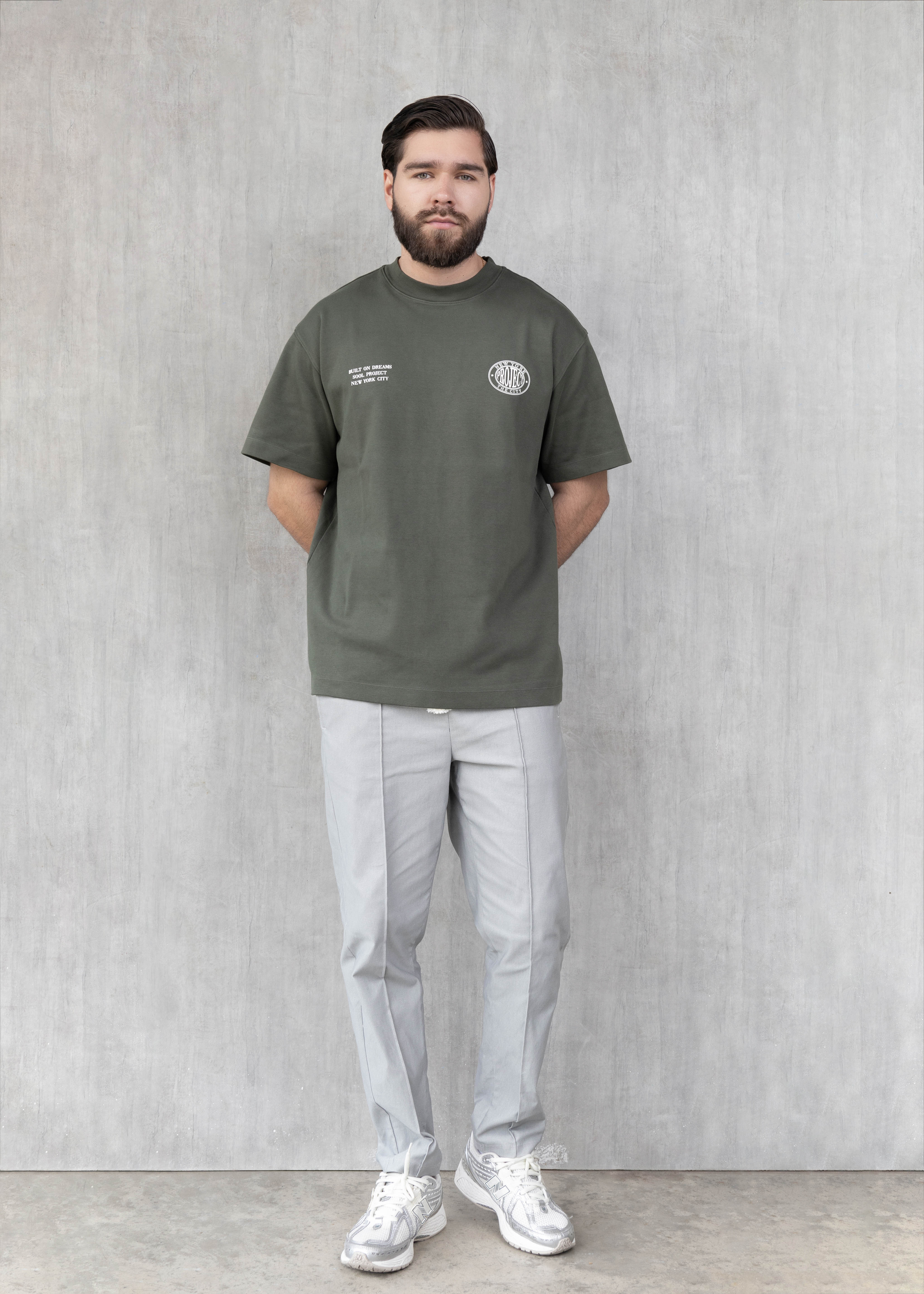 BROOKLYN 026 - PANTALON GRIS