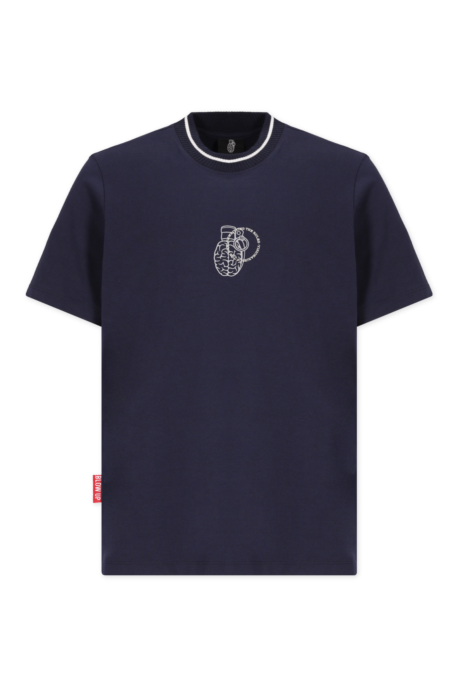 BIG GRANADE SLIM FIT BLUE T-SHIRT