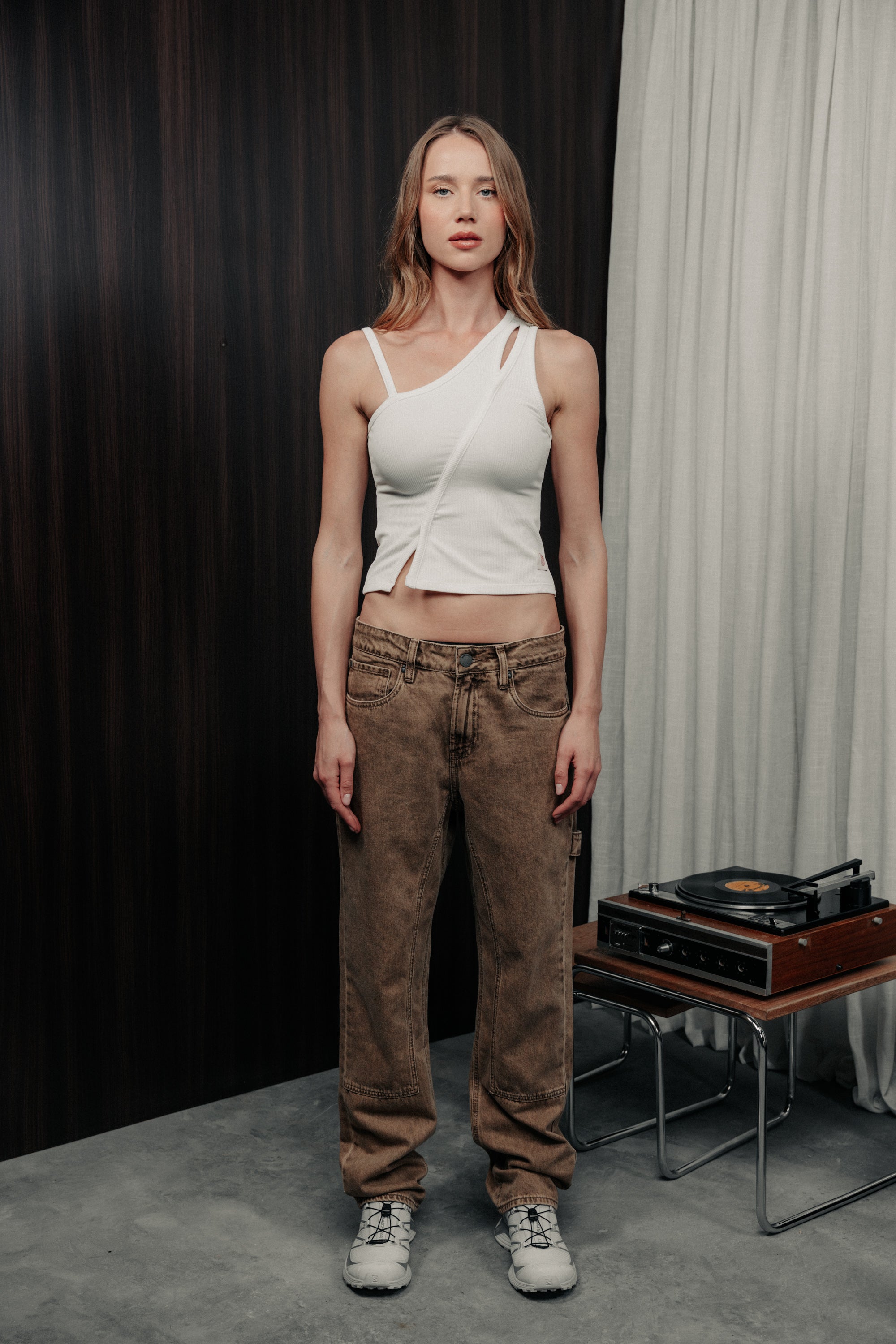 TK1-1010 - IVORY TANK TOP