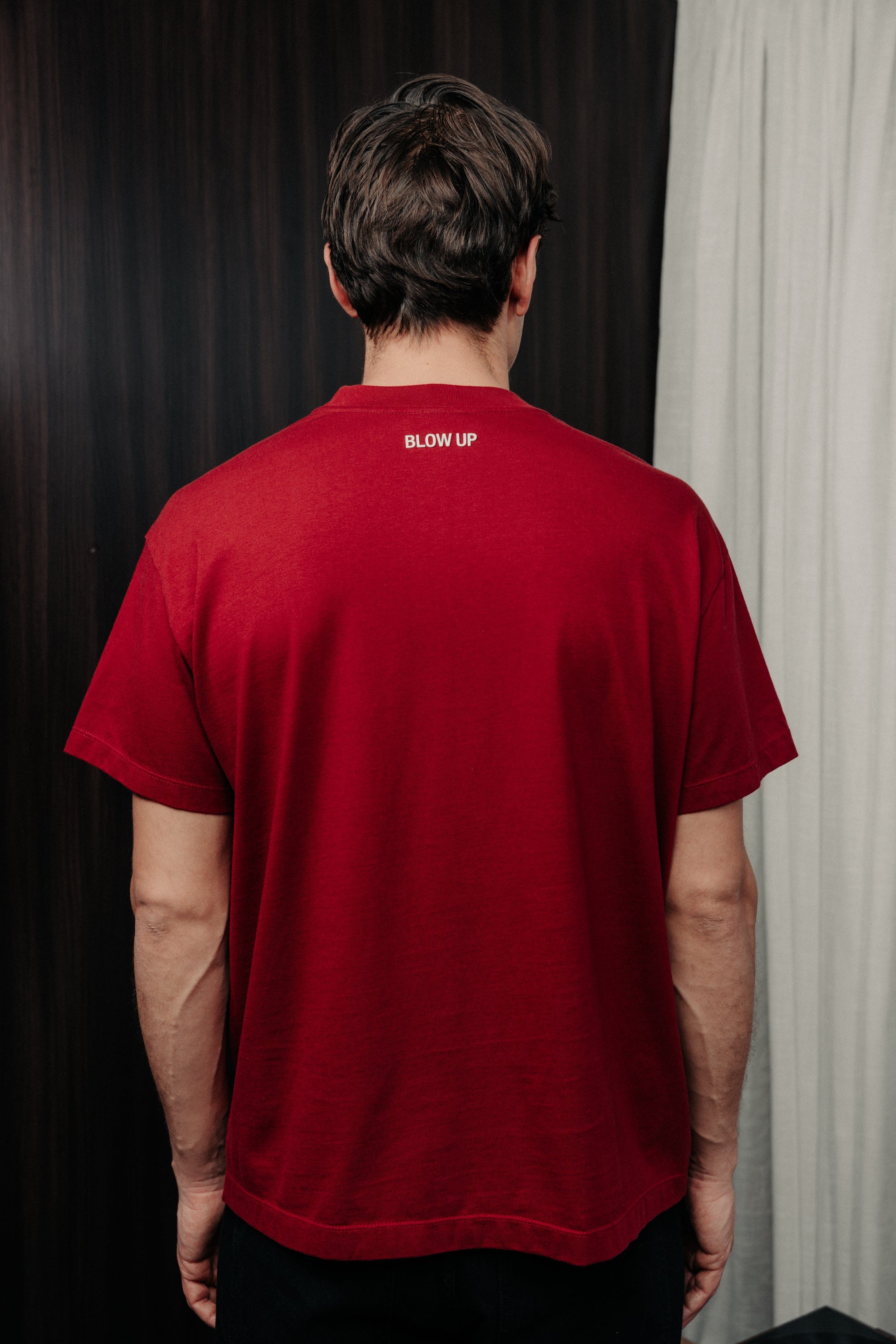 CLF6-3003 - RED WINE CLASSIC FIT T-SHIRT