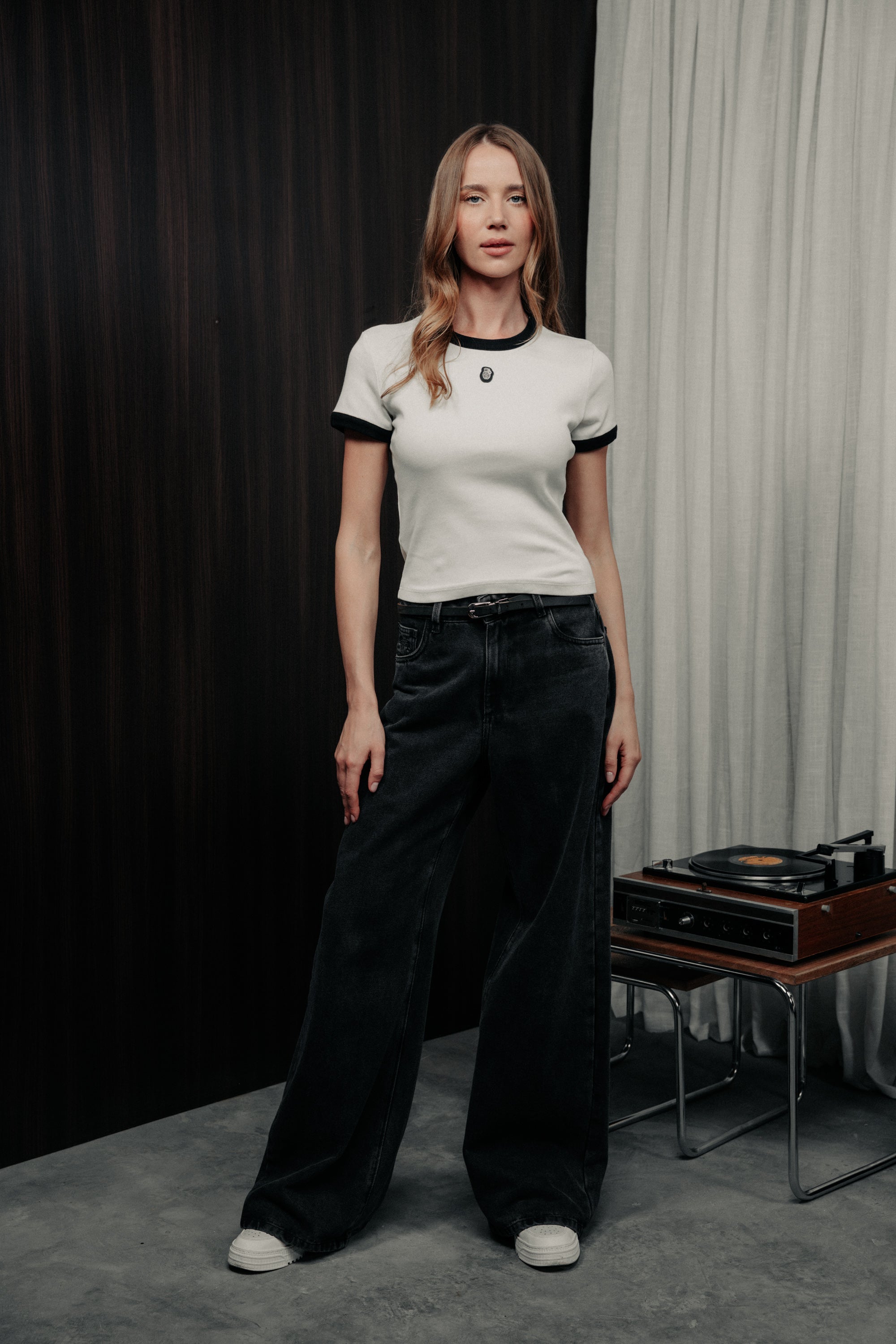 C8M-1010 - SHORT SLEEVE IVORY TOP