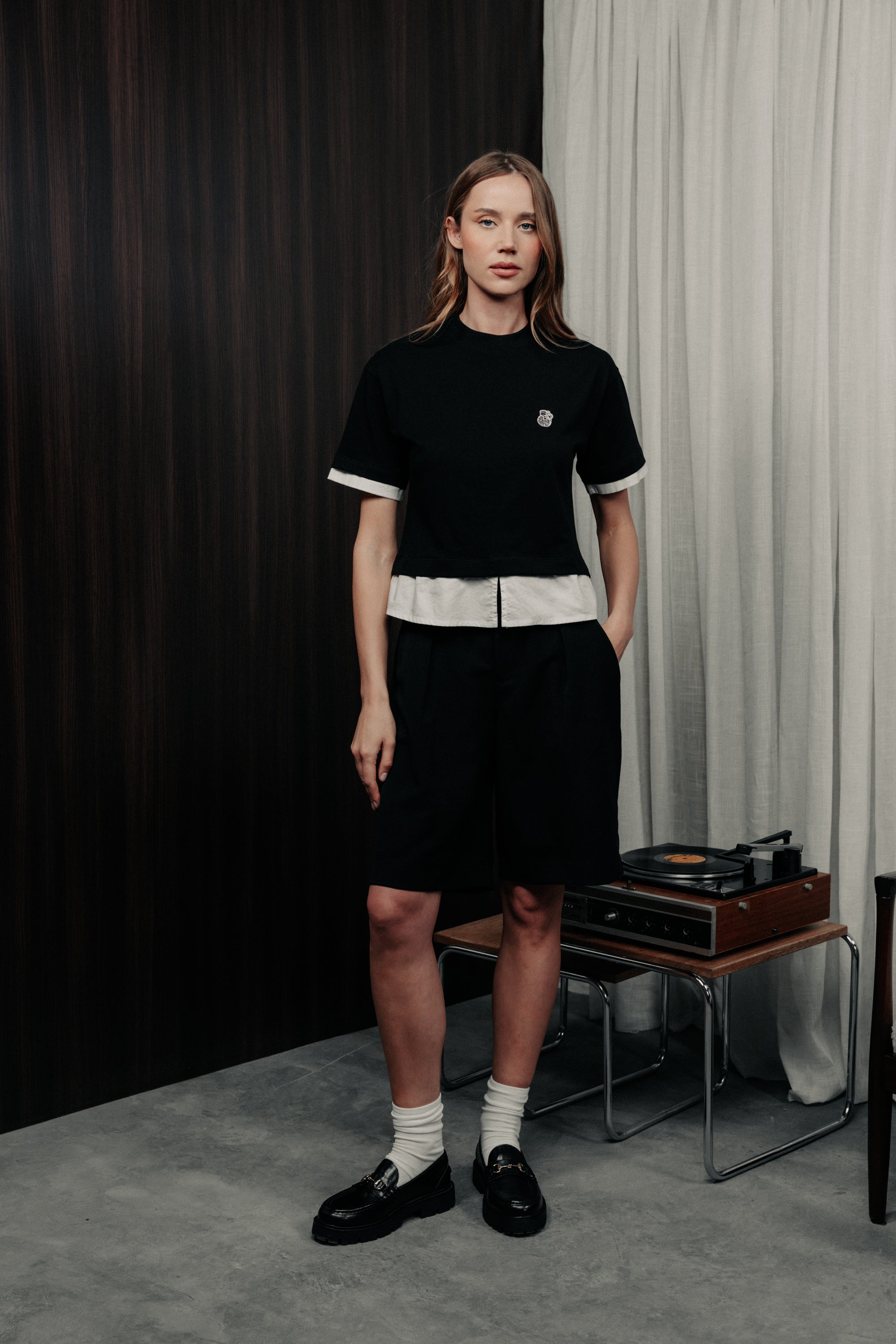 C6M-1100 - SHORT SLEEVE DOUBLE T-SHIRT