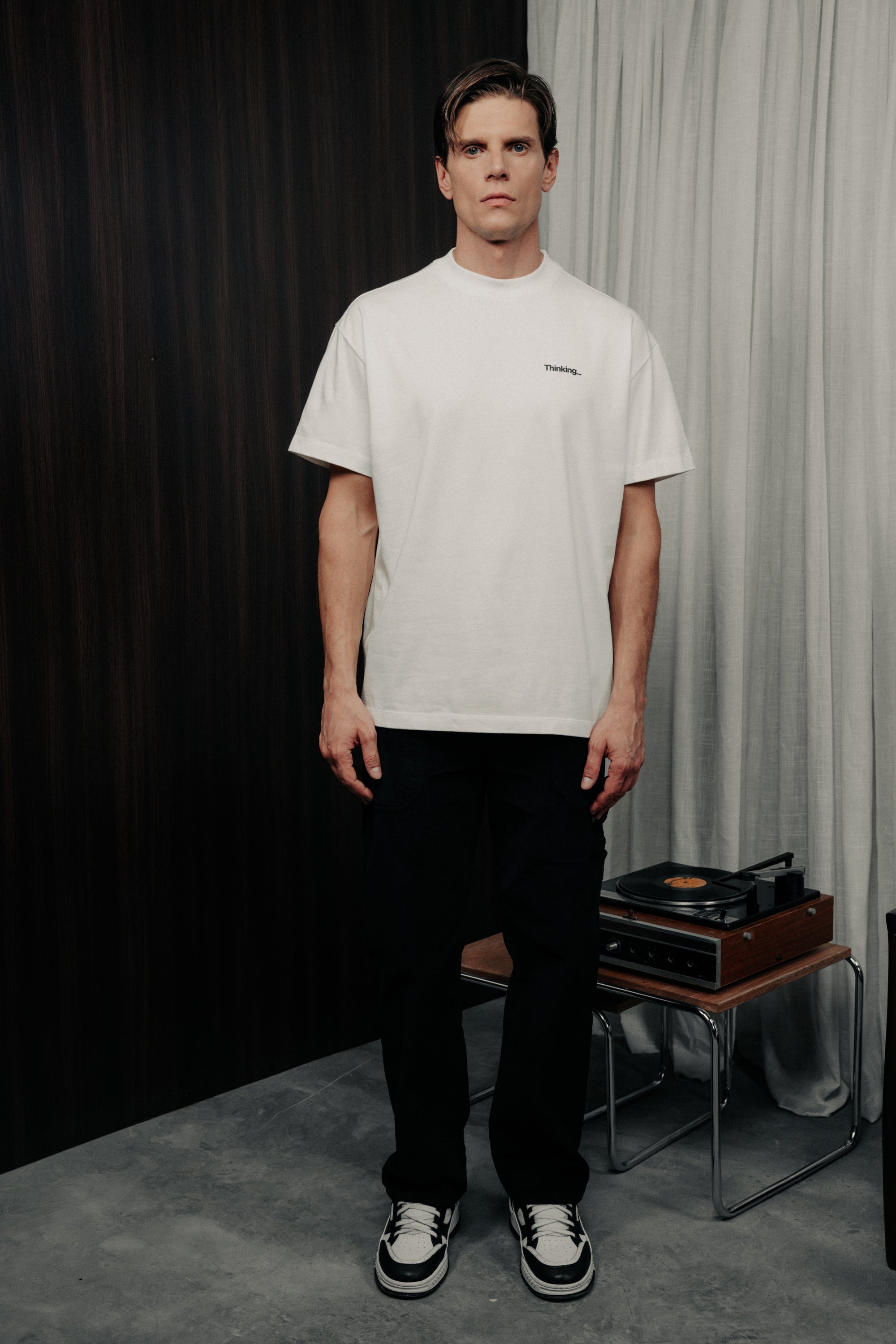 CLF13-1010 - IVORY CLASSIC FIT T-SHIRT