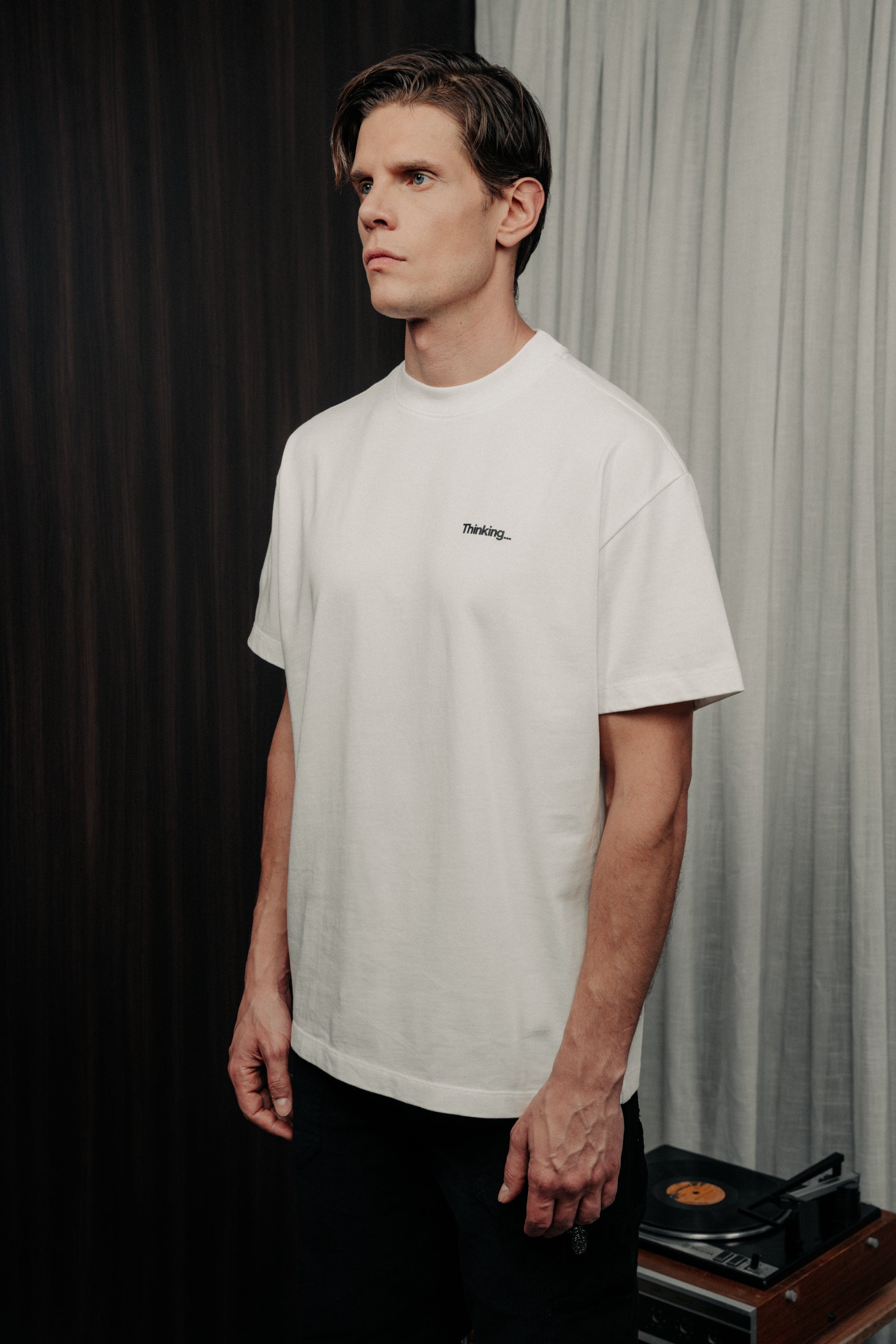 CLF13-1010 - IVORY CLASSIC FIT T-SHIRT