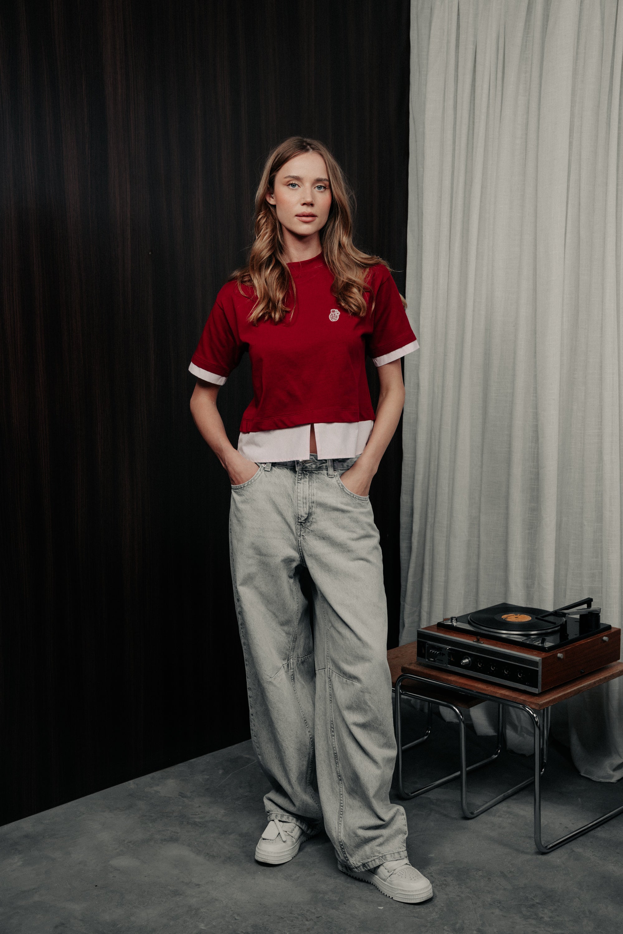 C6M-3003 - SHORT SLEEVE DOUBLE T-SHIRT