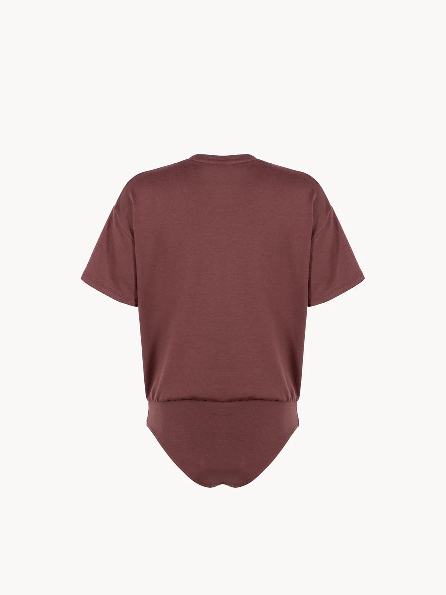 CSTAYINTEEBROWN - CELEIT STAY-IN TEE BROWN