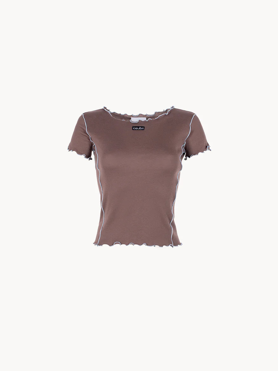 CEDGETEEBROWN - CELEIT EDGE TEE BROWN