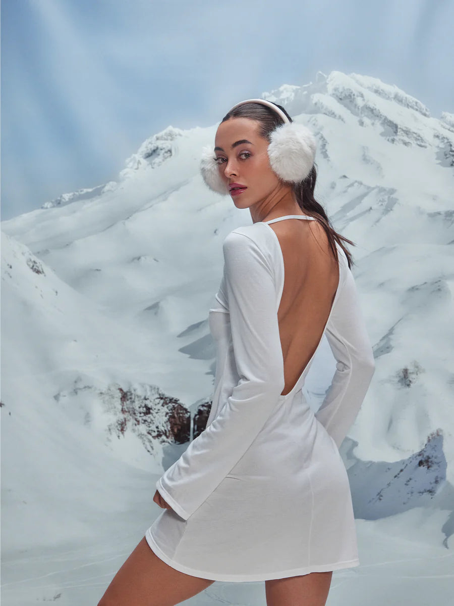 CLABELDRESSIVORY - CELEIT LABEL DRESS IVORY