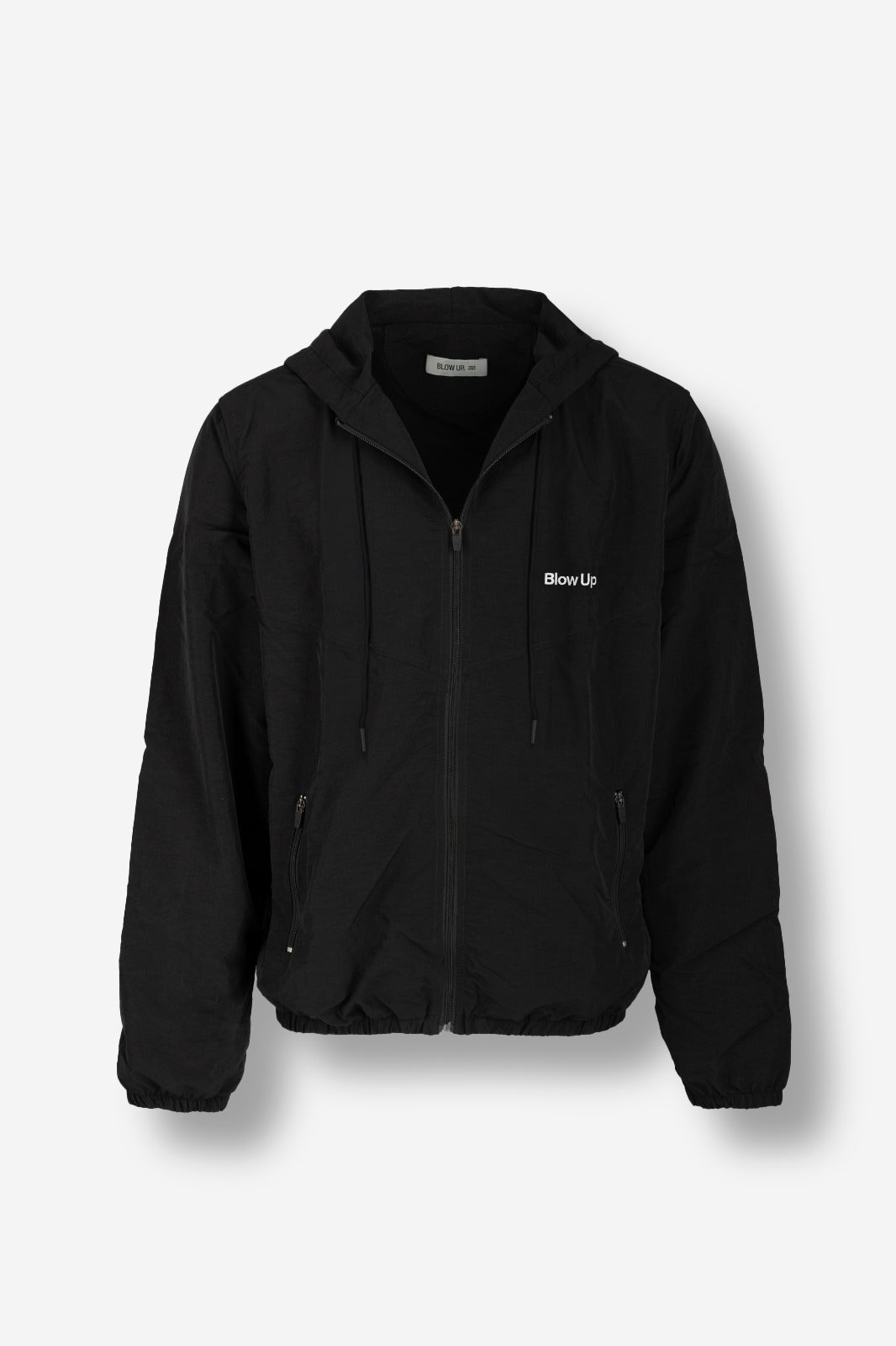 CH12-1100 - BLACK WINDBREAKER JACKET