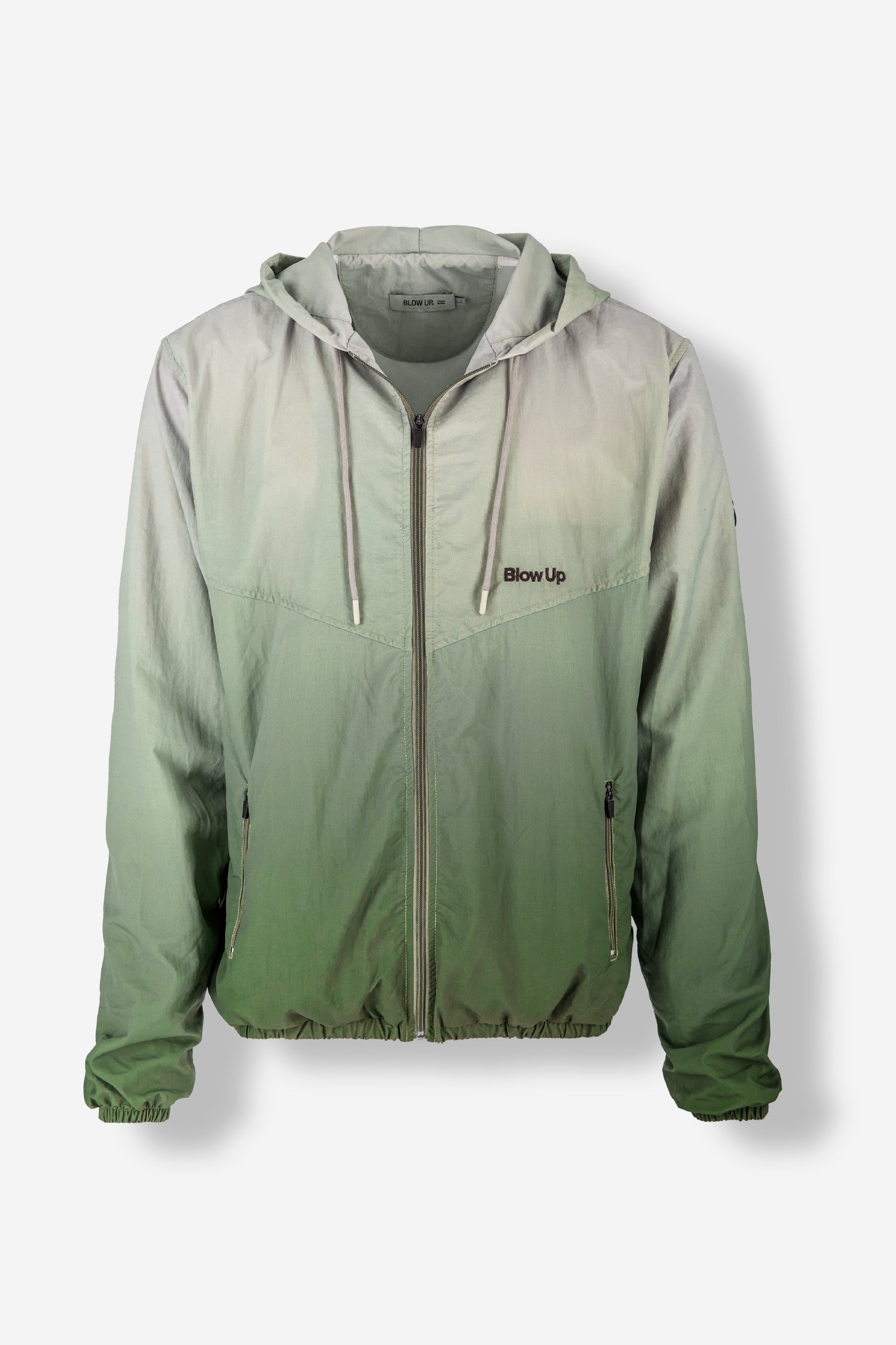CH12-7013 - GREEN WINDBREAKER JACKET